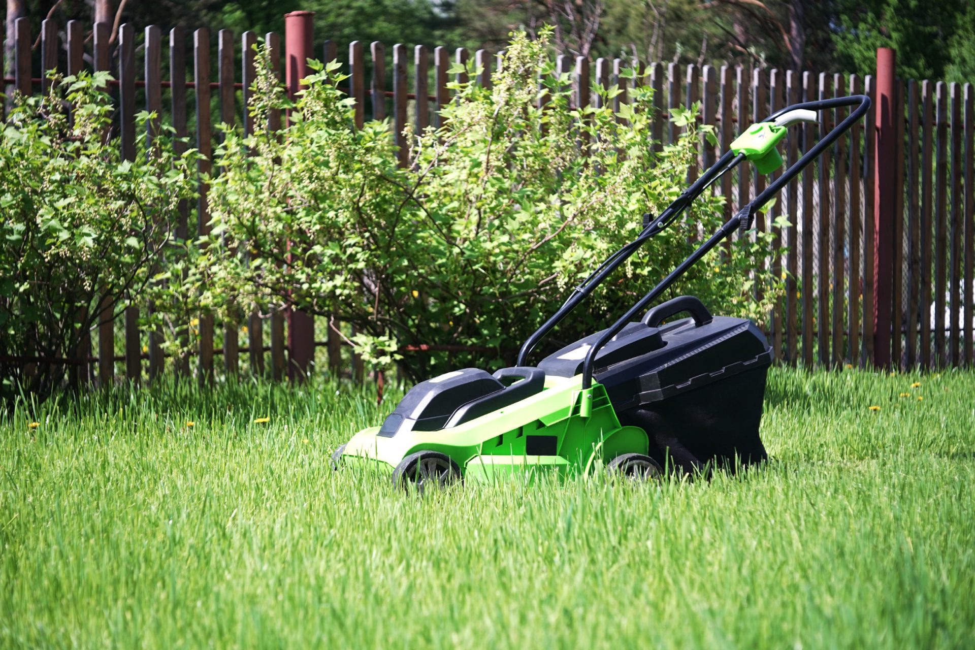 Man in Green Jacket Using Snow Blower<br />